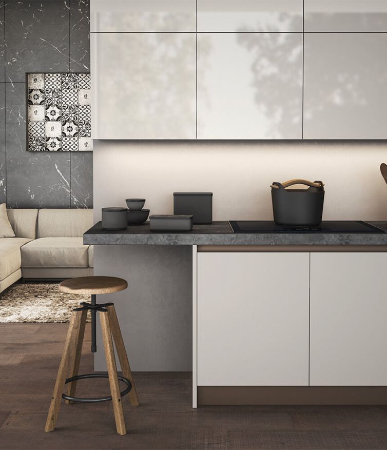 castra-showroom-cucina-bianca-laccata-con-maniglie-time-arredo3-4
