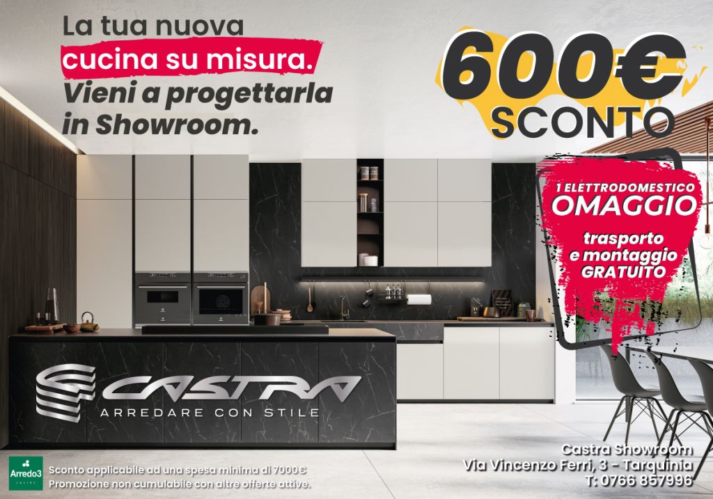 Cucina su misura - sconto 600 euro