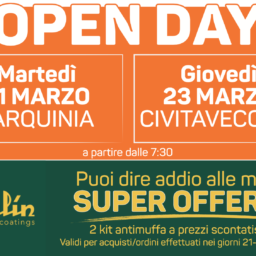 Castra: open day paulin. kit antimuffa in offerta