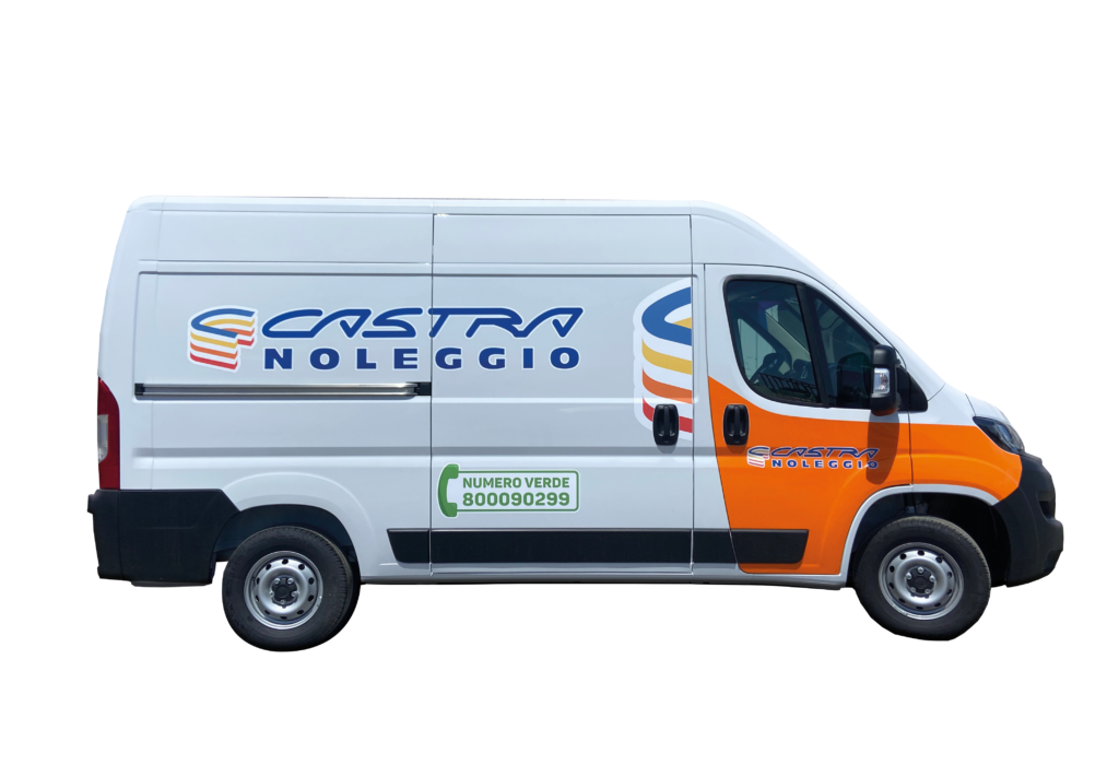 Castra Noleggio: Segui la rotta e non perderti la Promo. Vieni a scoprire i nuovi mezzi del nostro parco macchine, perfetti per la tua impresa.
