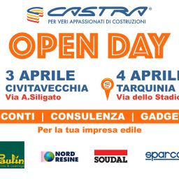 Castra Open Day - Offerte per Edilizia - 3 e 4 aprile: Tarquinia e Civitavecchia