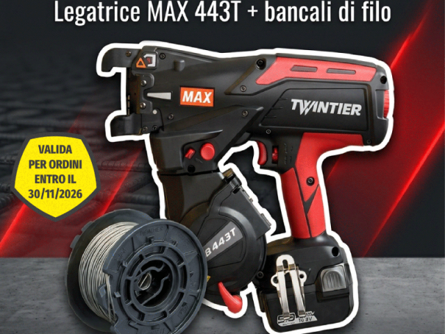 Legatrice per Ferro MAX 443T + Filo in Offerta | Castra
